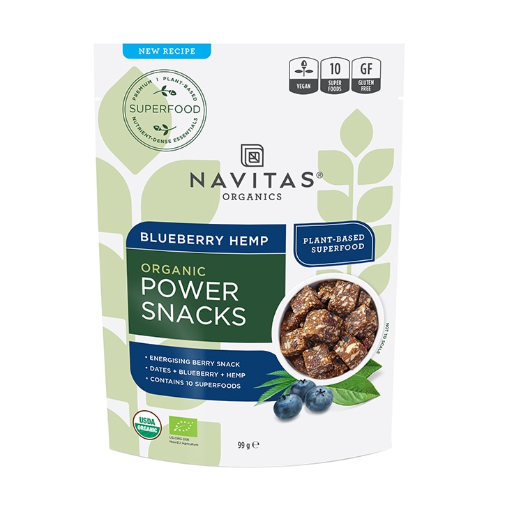 Navitas Power Snacks - Blueberry Hemp 99g
