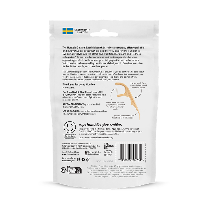 Humble Corn Starch Floss Picks Mint image 2