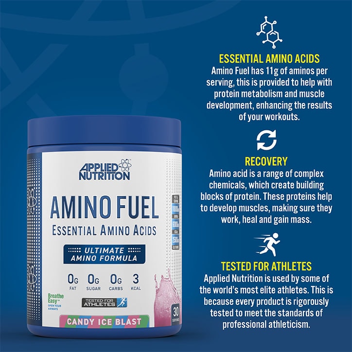 Applied Nutrition Amino Fuel EAA Powder Candy Ice Blast 390g-3