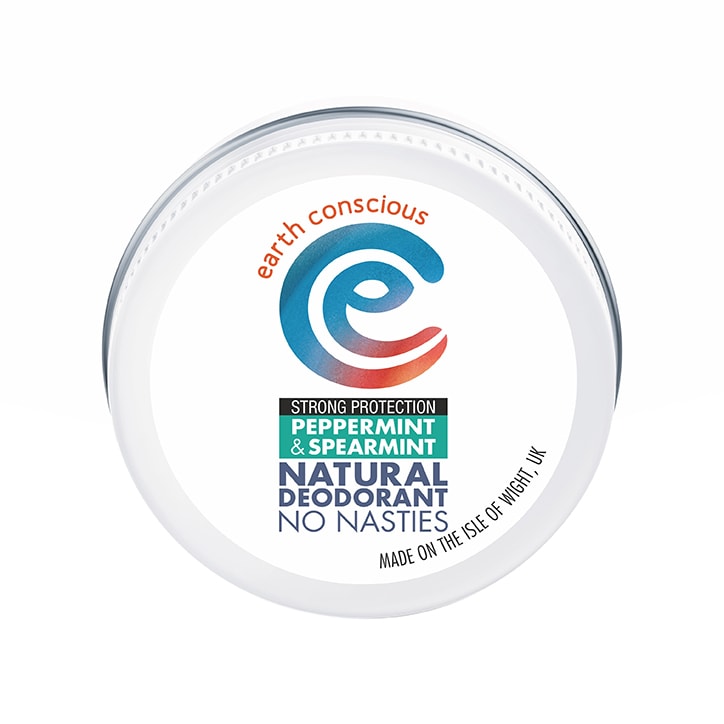 Earth Conscious Natural Deodorant Balm - Peppermint & Spearmint 60g-1