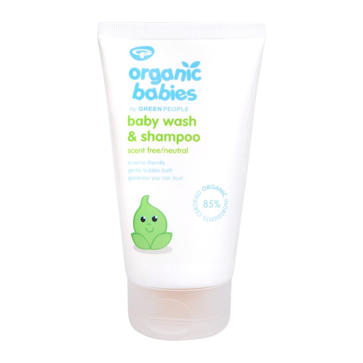 Green People Baby Wash & Shampoo - Scent Free 150ml-1