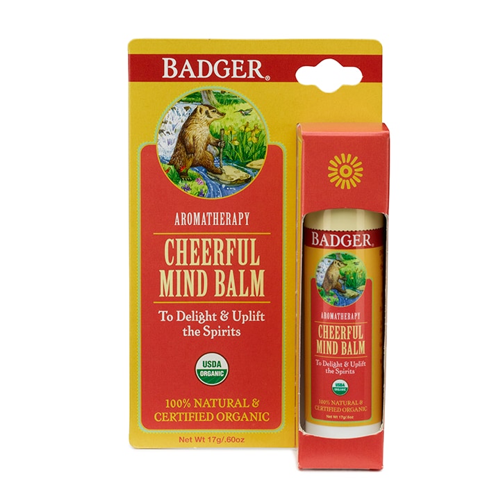 Badger Cheerful Mind Balm Stick 17g image 2