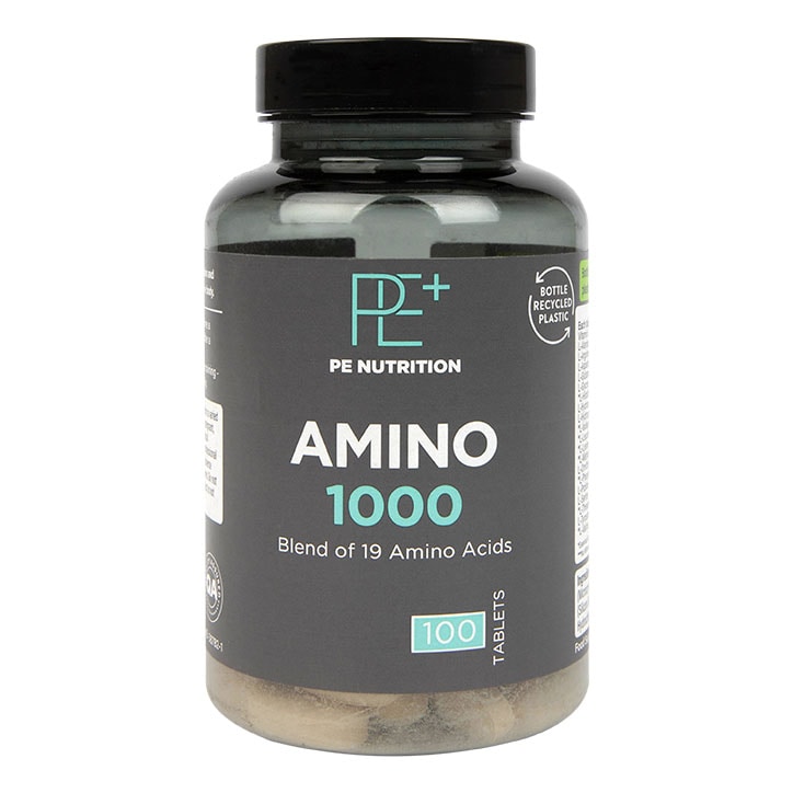 PE Nutrition Amino 1000mg 100 Tablets-1