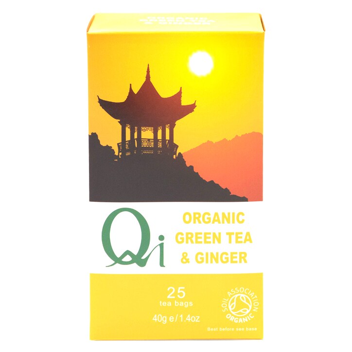 Herbal Health Green Tea & Ginger - Organic & Fairtrade 25 Bags