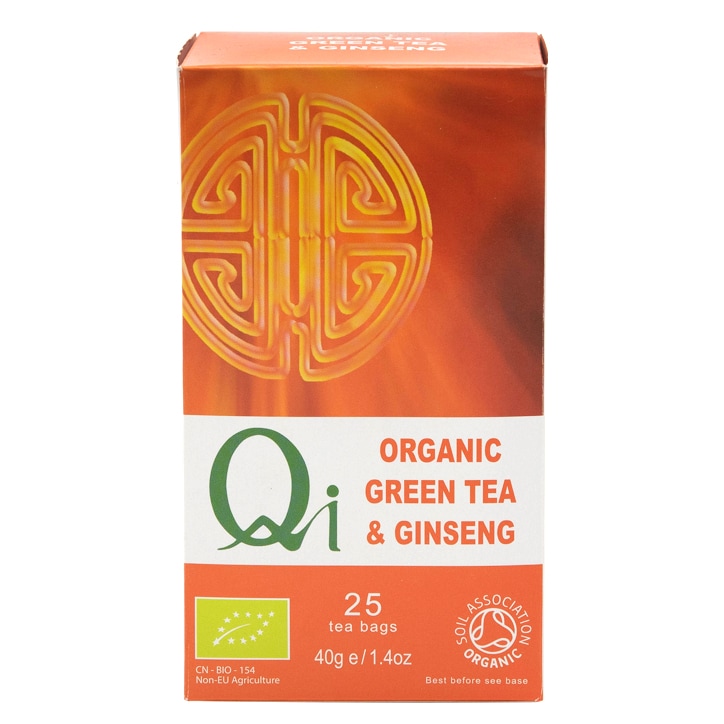 Herbal Health Green Tea & Ginseng - Organic & Fairtrade 25 Bags
