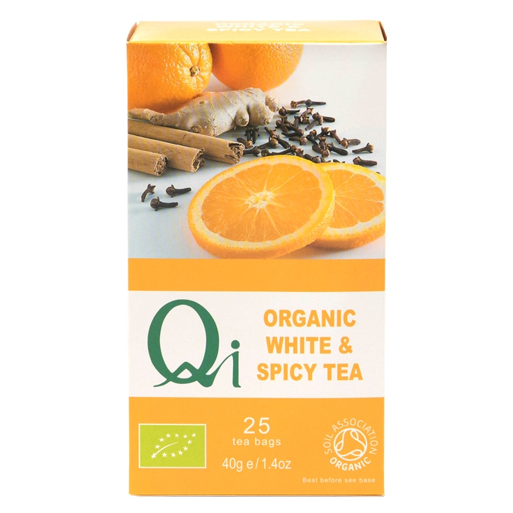 Herbal Health White & Spicy Tea - Organic & Fairtrade 25 Bags-1
