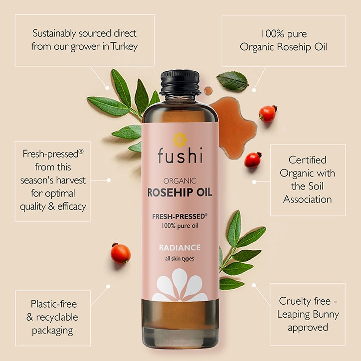 Fushi Organic Rosehip Oil 100ml