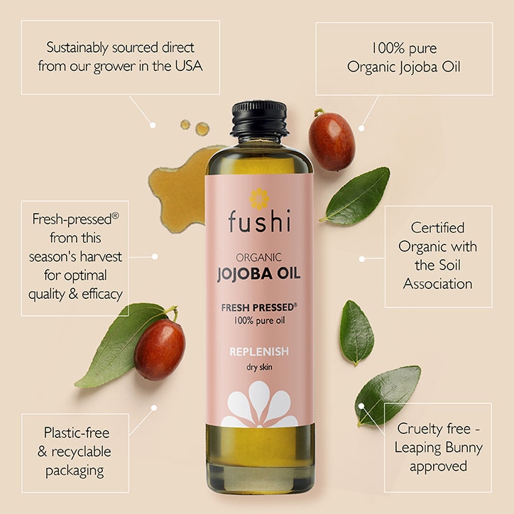 Fushi Jojoba Golden Organic Oil 100ml image 2