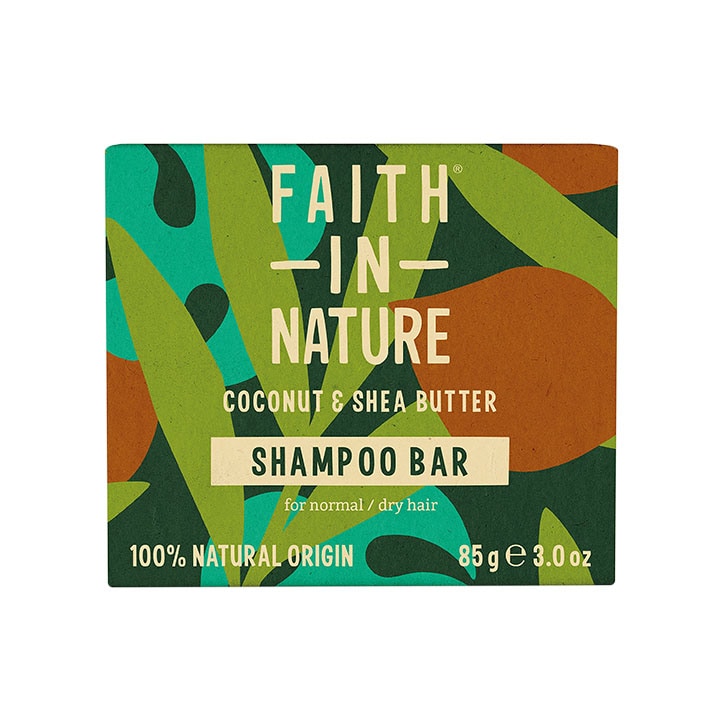 Faith in Nature - Shampoo Bar Coconut & Shea Butter 85g-1