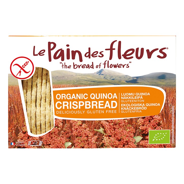 Le Pain Des Fleurs Quinoa Crispbread 125g