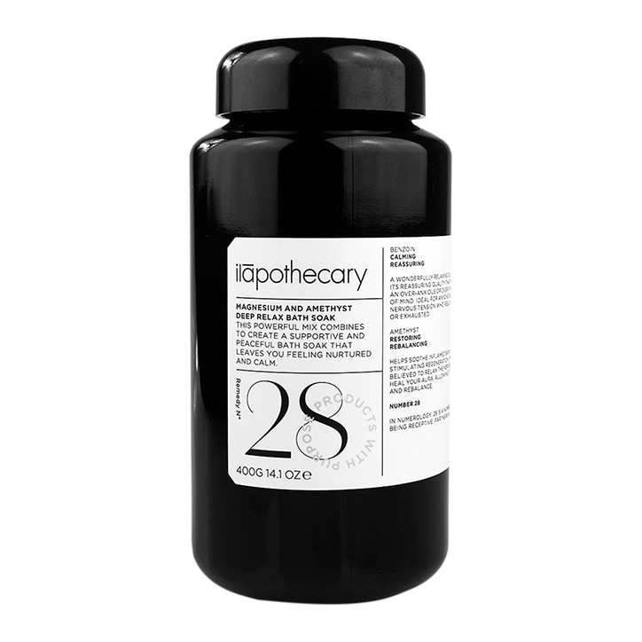 Ilapothecary Magnesium & Amethyst Deep Relax Bath Soak 400g-1