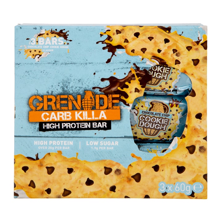 Carb Killa Cookie Dough 3 x 60g image 1