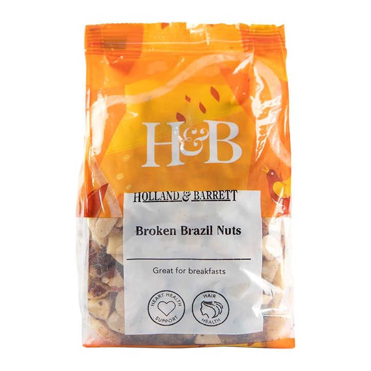 Holland & Barrett Natural Broken Brazil Nuts 225g image 1