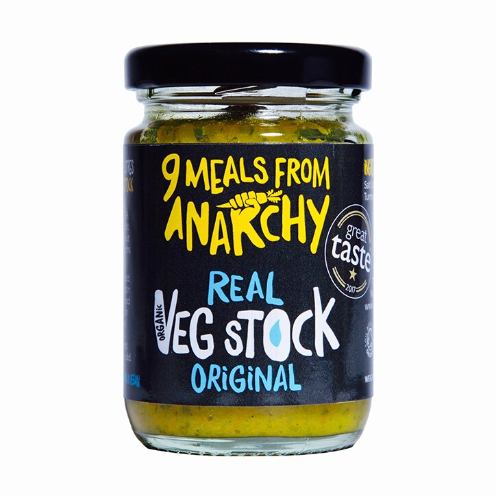 9 Meals from Anarchy Real Vegetable Stock 105g