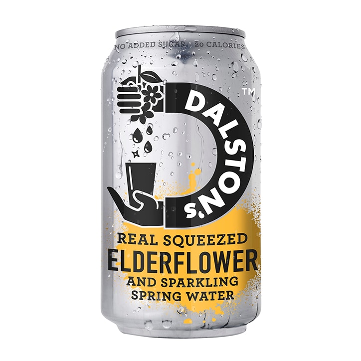 Dalstons Light Sparkling Elderflower - No Added Sugar 330ml