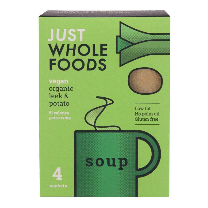 Just Wholefoods Soup In A Mug - Leek & Potato 17g