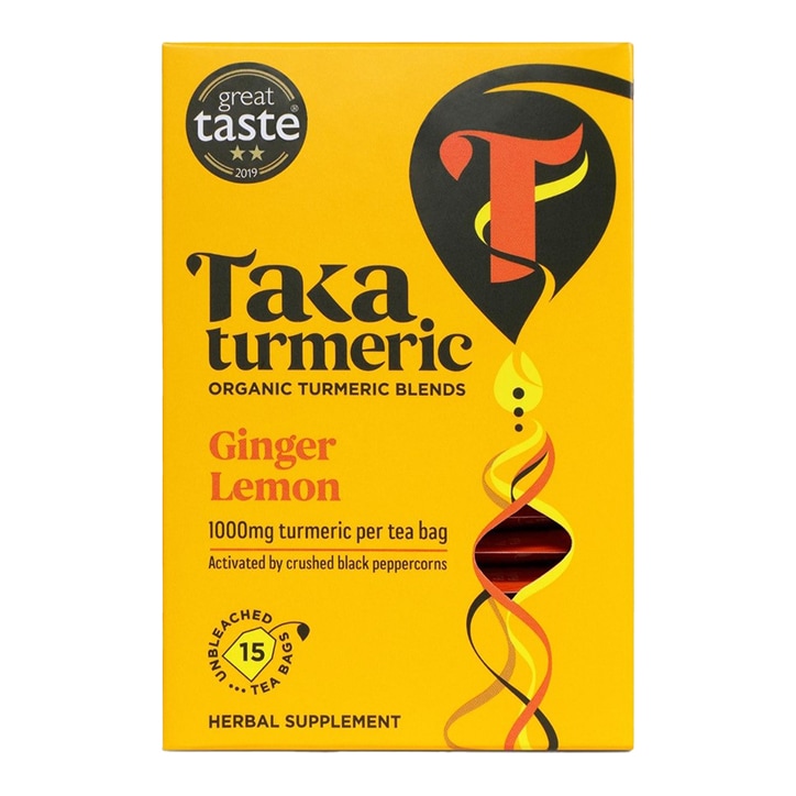 Taka Turmeric Ginger Lemon Tea 15 Bags