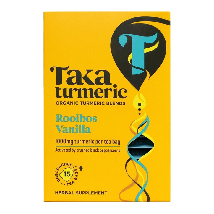 Taka Turmeric Rooibos Vanilla Tea 15 Bags