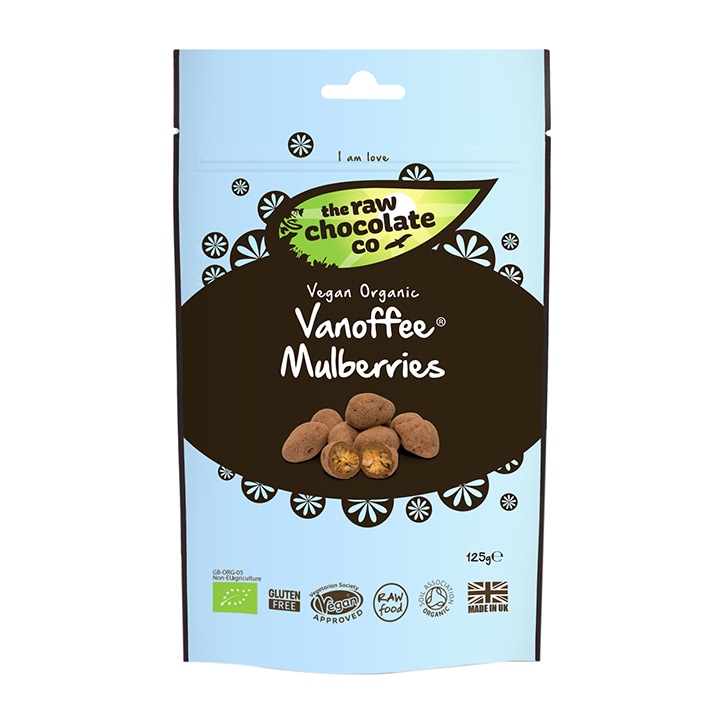 The Raw Chocolate Company Vanoffee Mulberries 125g