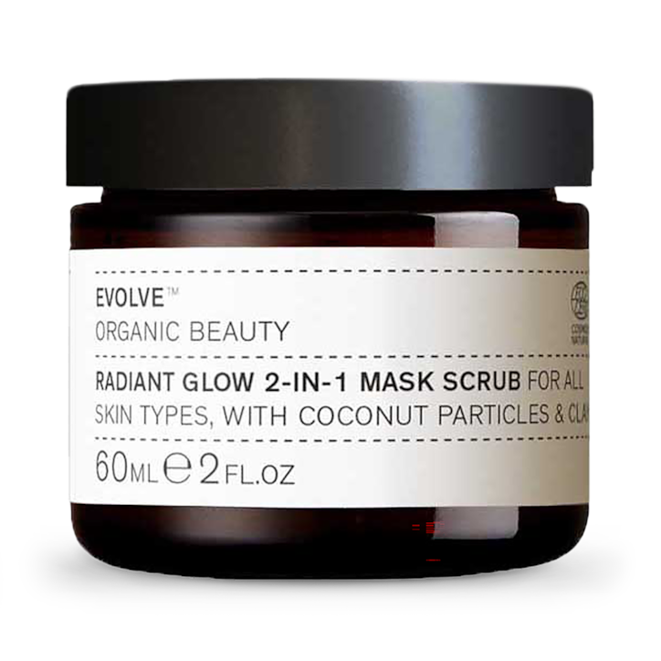 Evolve Radiant Glow 2-In-1 Mask Scrub 60ml image 1