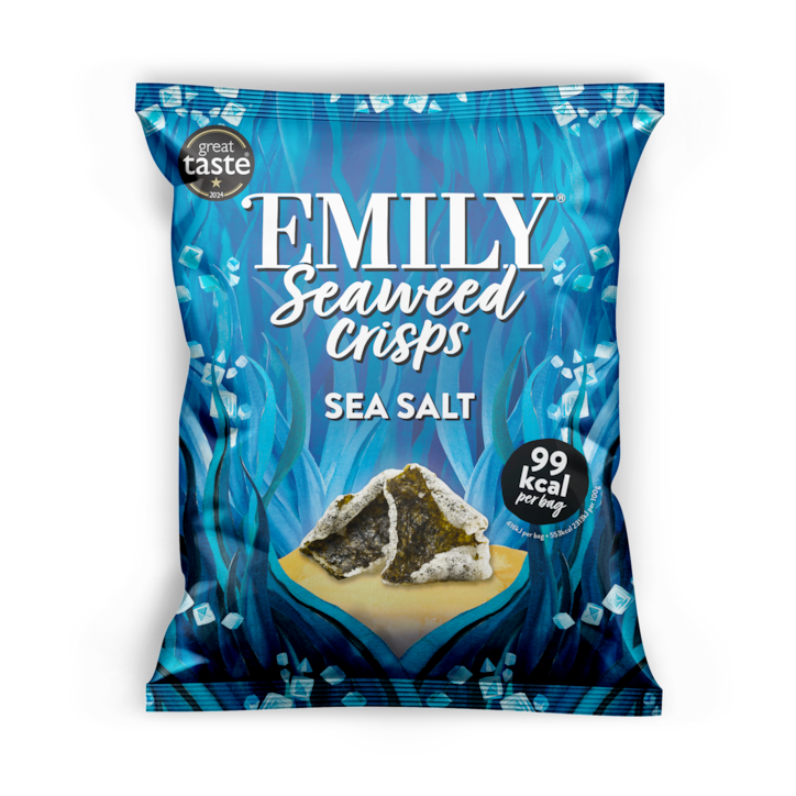 Emily Sea Salt Seaweed Crisps 18g image 1