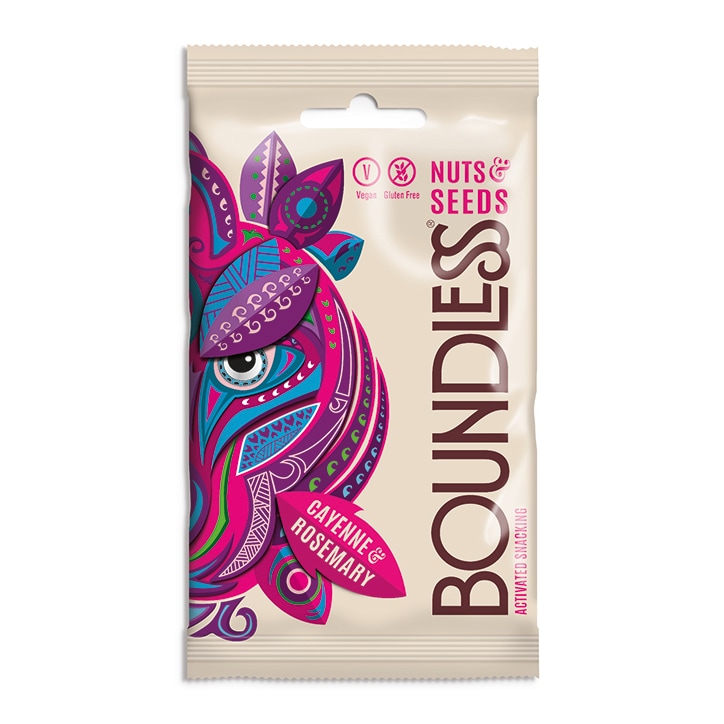 Boundless Activated Nuts & Seeds Cayenne & Rosemary 30g