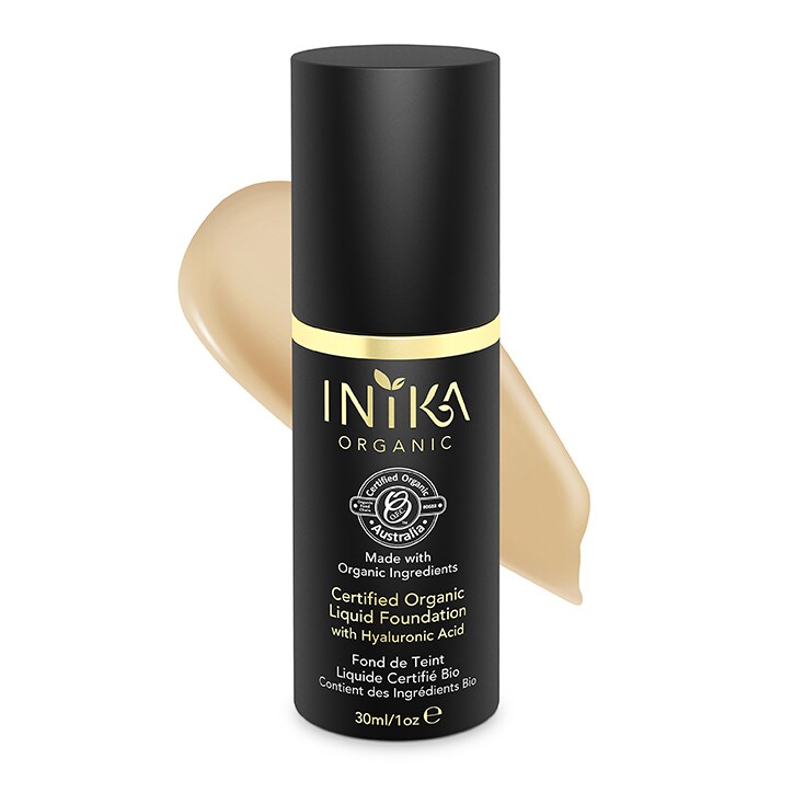 INIKA Certified Organic Liquid Foundation - Honey 30ml image 1