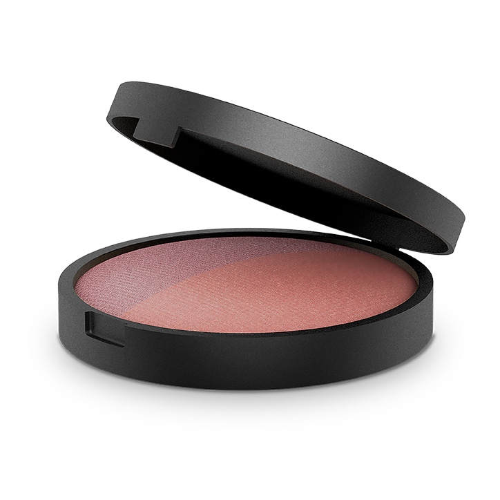 INIKA Mineral Baked Blush Duo Pink Tickle (Lustrous/Fuschia) 8g-1