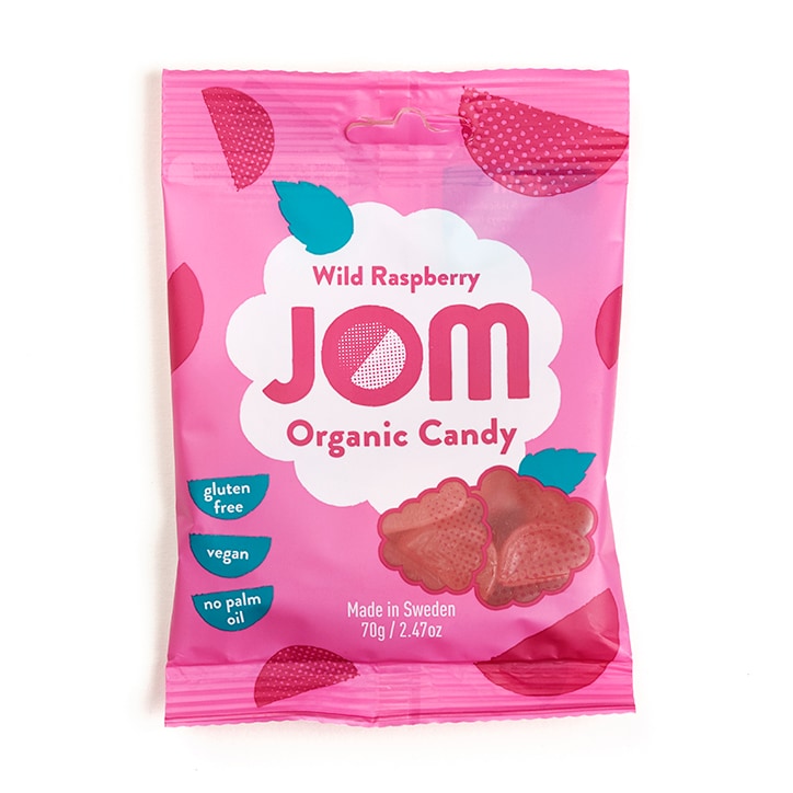 Jom Organic Wild Raspberry - Bag 70g