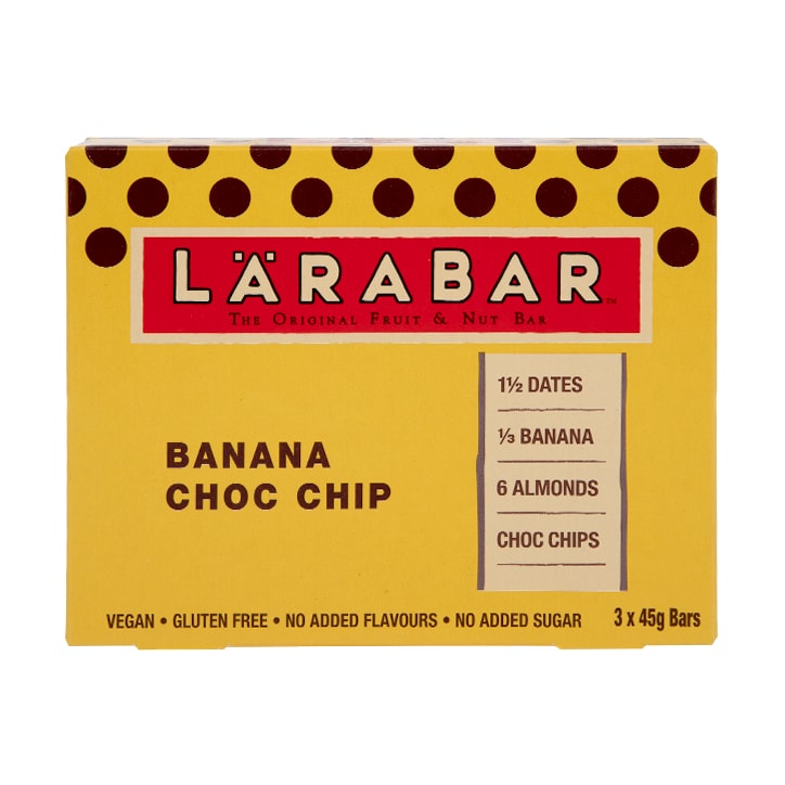 Larabar Banana Choc Chip Bar Multipack (45g x 3)
