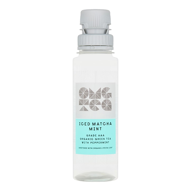 OMGTea Iced Matcha Mint Tea - AAA Grade Organic 250ml