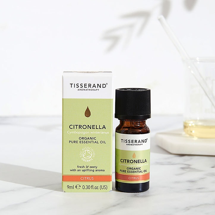 Tisserand Citronella Organic Pure Essential Oil 9ml-2