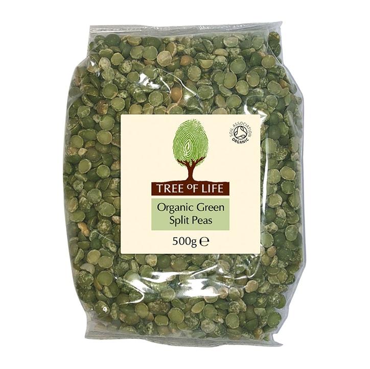 Tree Of Life Organic Green Split Peas 500g
