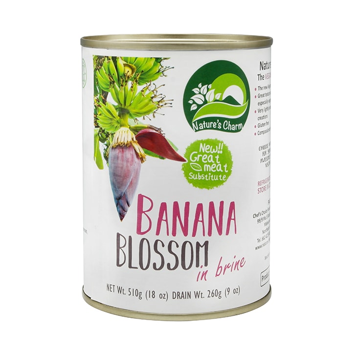 Natures Charm Banana Blossom In Brine 510g image 1