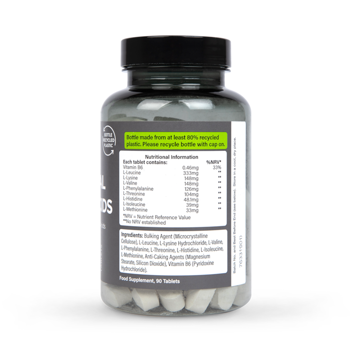 PE Nutrition Essential Amino Acids 90 Tablets image 3