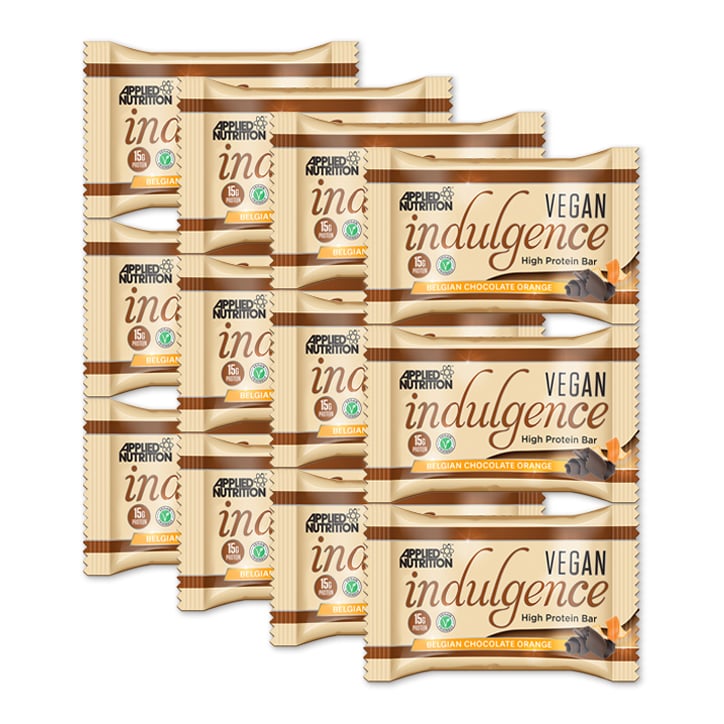Applied Nutrition Vegan Indulgence Belgian Chocolate Orange 12 x 50g