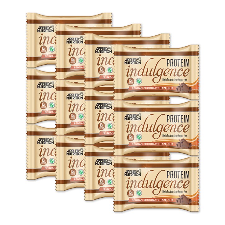 Applied Nutrition Indulgence Chocolate Hazelnut 12 x 50g