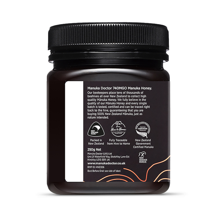 Manuka Doctor Monofloral Manuka Honey MGO 740 250g image 5