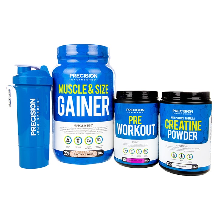 Precision Engineered Muscle Builder Chocolate Bundle Holland Barrett