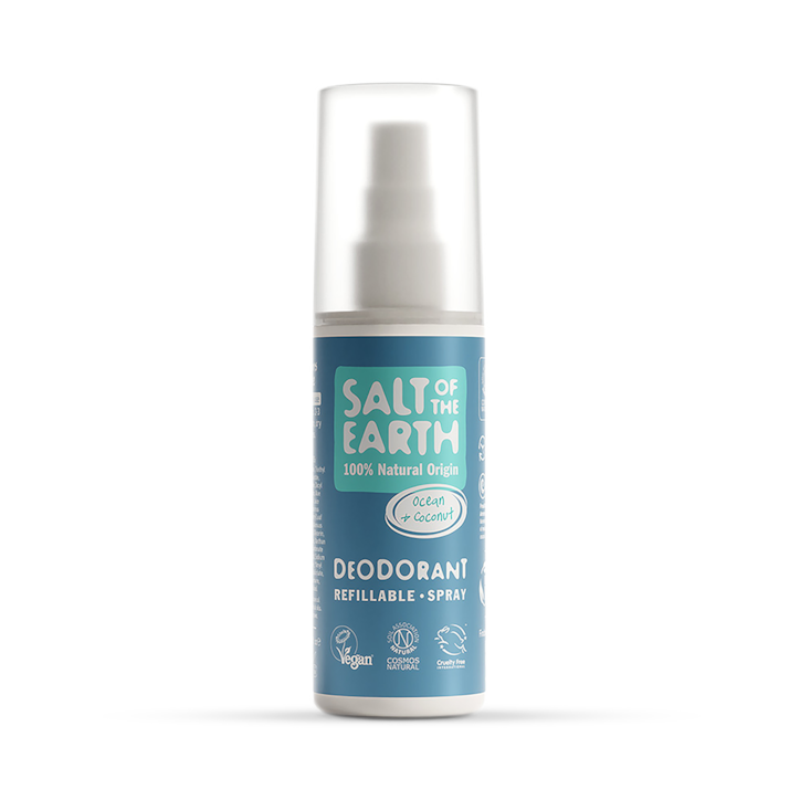 Salt of the Earth - Ocean & Coconut Natural Deodorant Refillable Spray 100ml image 1