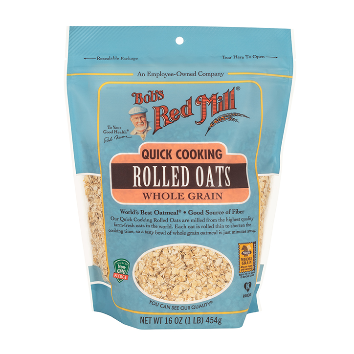 Bobs Red Mill Rolled Quick Oats 454g image 1