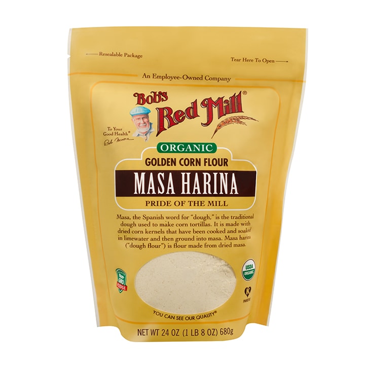Bobs Red Mill Organic Golden Masa Harina Flour 680g