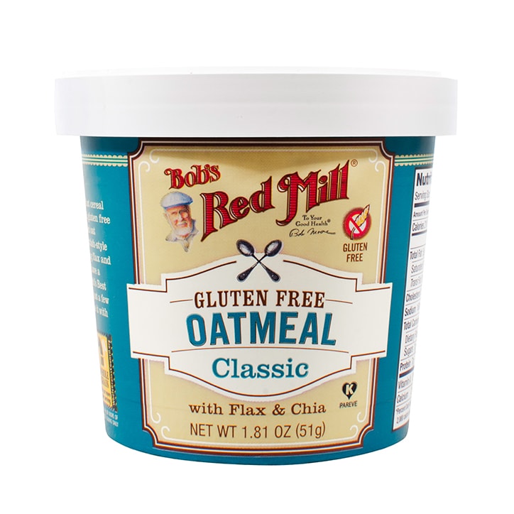 Bobs Red Mill Gluten Free Classic Oatmeal Cup 51g