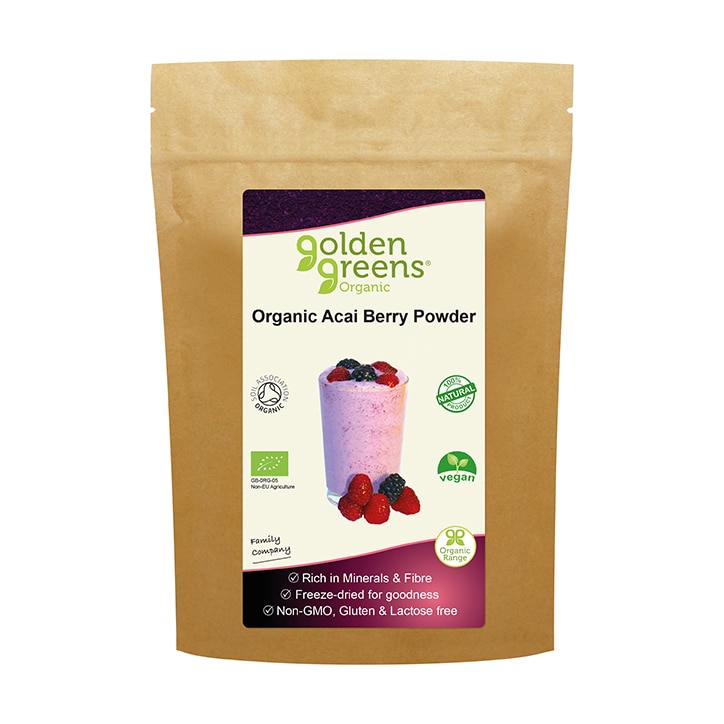 Golden Greens Organic Acai Powder 50g