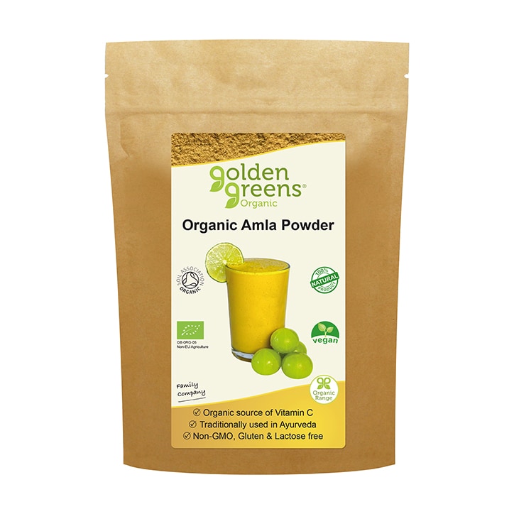 Golden Greens Organic Amla Fruit Powder 200g image 1