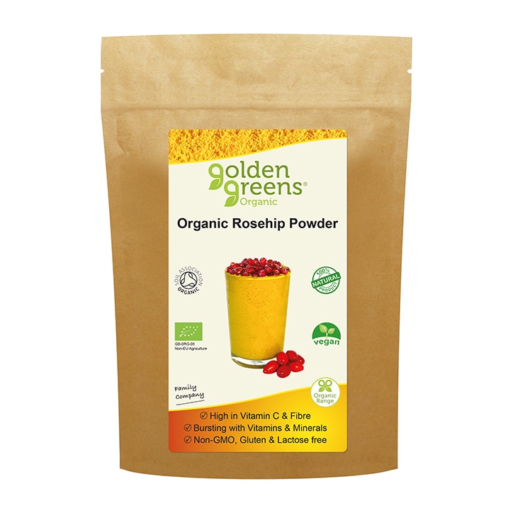 Golden Greens Organic Rosehip Powder 200g