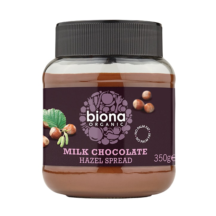 Biona Milk Chocolate Hazelnut Spread 350g image 1