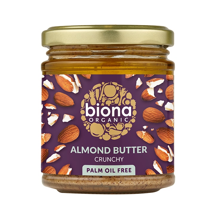 Biona Crunchy Organic Almond Butter 170g