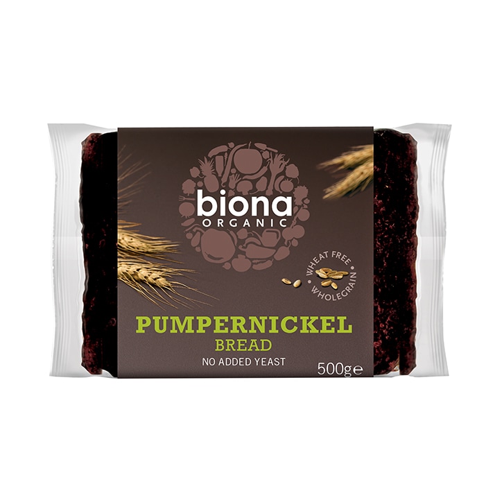 Biona Pumpernickel Bread 500g image 1