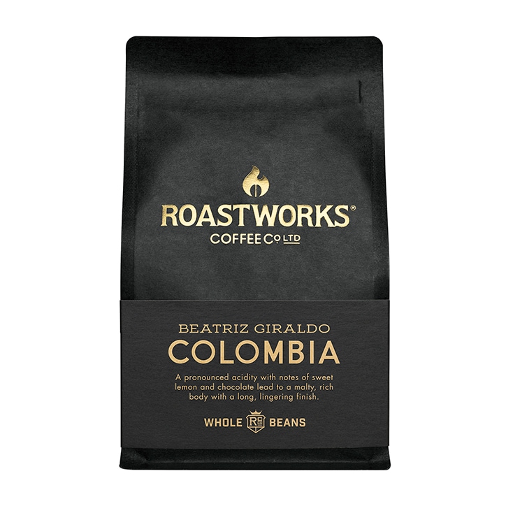 Roastworks Coffee Co Ltd. Colombia Whole Beans 200g image 1